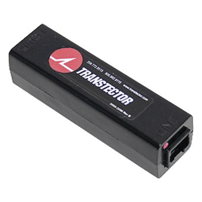 T-DPR-GE-POE - Protector de Sobretensión PoE Gigabit Ethernet / 1000 Mbps / Tecnología GDT / Protección L-G / PoE+ 30W / -40°C a 75°C