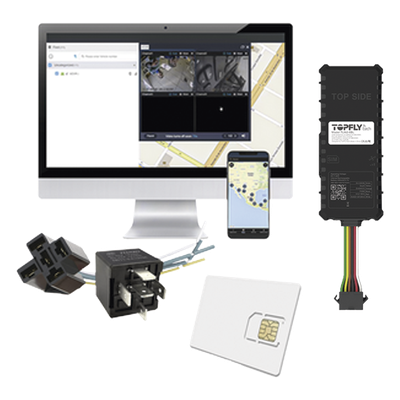TLW26BLKIT - Rastreador GPS Vehicular / 4G LTE Cat-M1/NB1 / Bluetooth 5.0 / -30°C a +80°C / Detección de Conducción Agresiva / TCP/UDP/MQTT/SMS