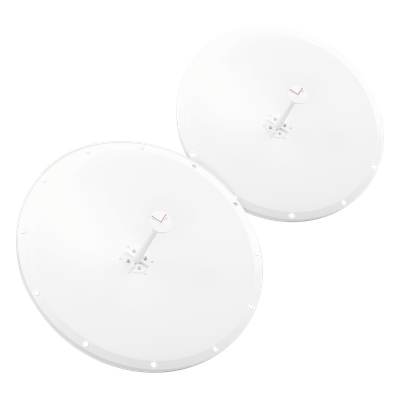 TXP-D4865-28-SMA-KIT2 - Antena Parabólica / 4.8 - 6.5 GHz / 28 dBi / 7° Apertura de Haz / SMA Macho Inverso / 15 km (49,212 ft) / 200 km/h (124.3 mph) Viento