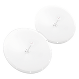 TXP-D4865-28-SMA-KIT2 - Antena Parabólica / 4.8 - 6.5 GHz / 28 dBi / 7° Apertura de Haz / SMA Macho Inverso / 15 km (49,212 ft) / 200 km/h (124.3 mph) Viento