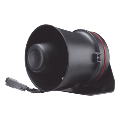 XYD100H - Bocina de uso rudo / 100 W / 8 Ohm / Base aluminio / 7.0 x 7.4 x 4.6 in / Motocicleta