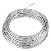 SRET318CAM/500MTS - Retenida de Alta Resistencia / 1/8" / 7 Hilos Trenzados / Galvanizado Clase A / 500 m (1640.4 ft) / 600 kg Ruptura