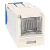 CJH6X88TGWH - Conector Jack RJ45 / Cat 6A / 8P8C / Terminación TG sin Impacto / 22-26 AWG / -10°C a 65°C / 100W HDBaseT / Blanco