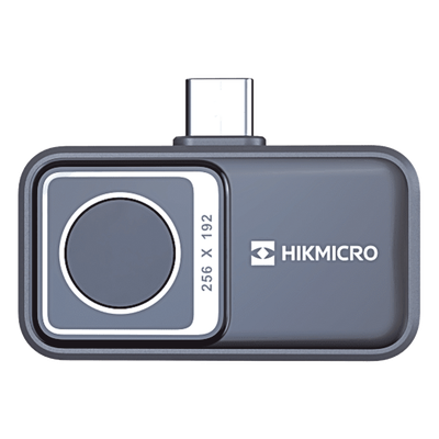 HM-TJ12-3ARF-MINI2V2 - Cámara Termográfica para Smartphone / Resolución IR 256 x 192 / SuperIR / Rango -20°C a 400°C / Precisión ±2°C o ±2% / Campo de Visión 50° × 37.2° / USB-C y Lightning / IP40