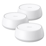DECO-BE22-3PACK - Kit MESH Wi-Fi 7 Interior / Doble Banda BE3600 Mbps / 2 Puertos 1 Gigabit WAN/LAN / 4 Antenas Internas / MLO Multi-Link / App Deco / HomeShield / Compatible Alexa y Google Assistant