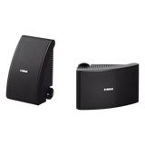 NSAW392 - Altavoces de pared / Semi-Exterior / Woofer 5.25 in / Tweeter 1 in / 6 ohms / IPX3 / Par / Color Negro