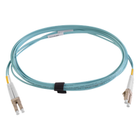 FJ2-LCLC5V-03AQ - Jumper de Fibra Óptica / OM4 50/125 / LC-LC Duplex / OFNR / Aqua / 3 m (9.84 ft)