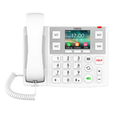 X305 - Teléfono IP / Pantalla 3.5 Pulgadas / Wi-Fi Dual Band / Botones Braille / Bluetooth 4.2 / PoE / 2 Líneas SIP