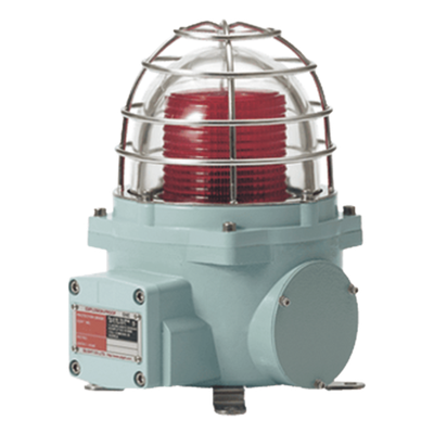 SNEL24-R-ATEX - Baliza LED / 12-24 VCD / IP66 / Aluminio / Zonas Peligrosas / 1/2″ NPT