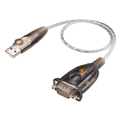 UC232A - Adaptador USB a RS-232 / 35 cm o 1 m (1.15 ft o 3.28 ft) / 921.6 Kbps / Anti-EMI / USB 2.0 Type-A / DB-9 / Windows, Mac, Linux