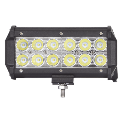 XD20F - Barra de Luz LED / 12 LED / 1500 Lúmenes / 18 W / 10-30 Vcc / IP67 / 6.5 Pulgadas