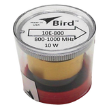 10E-800 - Elemento de 10 Watt en Línea 7/8" para Wattmetro BIRD 43 en Rango de Frecuencia de 800 a 1000 MHz.