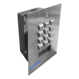 PROKEYPAD2V2 - Teclado de Control de Acceso / Antivandálico / 1,200 Usuarios / 3 Relevadores / Salida Wiegand / Lector de Proximidad / Empotrable