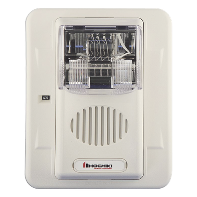 WHEC24-75WW - Sirena Estrobo / Intemperie / Montaje Muro / 75 cd / 16-33 VCC / 4.72' x 5.75' x 4.18'