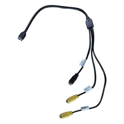 XMREXTPLUS - Cable Adaptador / Canal de Video Adicional / Compatible con Dashcam XMRDASHCAMADPLUS / Para Cámara de Comportamiento de Conductor