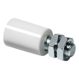 1130-1015-001 - Rodillo de Nylon 40mm / Con Cuerpo de Acero Galvanizado Resistente a la Corrosión