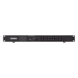 DS-D42V06-N(V2) - Controlador para Videowall / 6 Puertos RJ45 para Paneles LED / 3 Interfaces de Entrada DVI-HDMI-DP / 4 Puertos Gigabit Ethernet / 650,000 Píxeles por Puerto / 19 Pulgadas Rack 1.75 x 9.84 x 1.75 in
