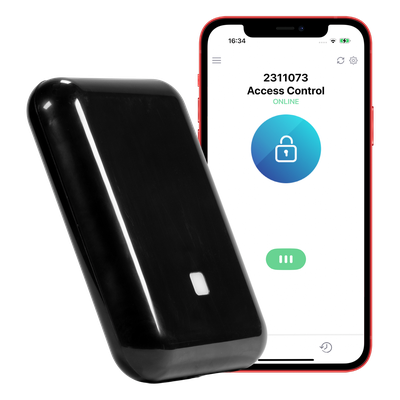 M2M-AXS - Controlador de Acceso IP / 1 Puerta / Wi-Fi + 4G LTE + Bluetooth / RFID y NFC / 2x Wiegand + RS485