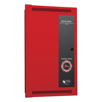 ECS50W - Amplificador Inteligente / 50W / 8 Unidades en Cascada / 400W Total / 4-8 Circuitos de Altavoz / Alcance 1.8 km