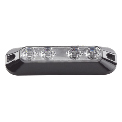 ED3704A - Luz Perimetral / 4 LEDs Ultra Brillantes / Ámbar / 12-24 VCC / 4.7 pulgadas (0.39 pies)