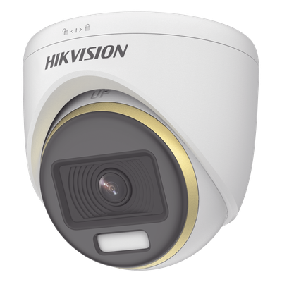 DS-2CE72UF3T-E - Turret TURBOHD 4K / Lente 2.8 mm / Color 24/7 / Luz Blanca 40 m / 131 ft / IP67 / WDR 130 dB