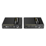 TT993 - Kit Extensor HDMI por FIBRA ÓPTICA 10G a 40 Km | Resolución 4K@60Hz | Monomodo (SMF) | IPCOLOR PIXEL | Cero Latencia | Sin Comprimir | S/PDIF / ARC / RS-232 | Salida Loop | Transceptores Ópticos (GBIC) Incluidos | IR bidireccional.