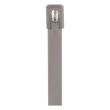 MLT4H-LP316 - Brida de Acero Inoxidable / 362mm (14.2 ft) largo / 7.9mm ancho / Rango 12.7-102mm / Paquete 50pz