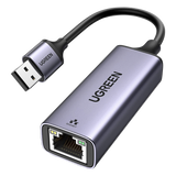 50922 - Adaptador de Red / USB-A 3.0 a RJ45 / Gigabit 10/100/1000 Mbps / Aluminio Anodizado / Cable 10 cm (0.33 ft)