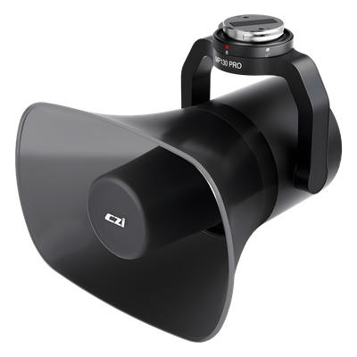 MP130PRO - Altavoz de Largo Alcance para Drones / 130 dB / Alcance 700 m (2296.6 ft) / Luz de Advertencia Multicolor / Transmisión en Vivo y TTS / Compatible DJI Matrice M300/M350/M400
