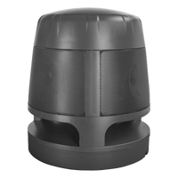 AS-360 - Altavoz para exteriores / 6.5 in / 360° / 3 tweeters / 8Ω / 70V/100V / IP resistente intemperie / 21.3 ft cobertura