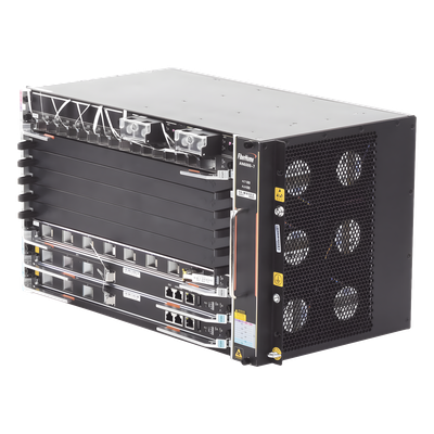 AN6000-7 - OLT Carrier Class Modular / 6 Ranuras de Servicio / 96 Puertos GPON / 48 xGPON / Switching 6.8 Tbps / 200 Gbps por Slot / 6 UR / 19'