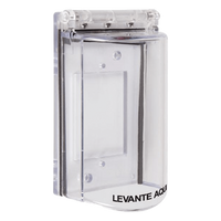 STI-6518-ES - Protector de Policarbonato / Rango -40° a 116°C / Cierre Resorte Torsión Acero Inoxidable / 8.3' x 4.18' x 2.99' (2.72 ft x 1.37 ft x 0.98 ft)