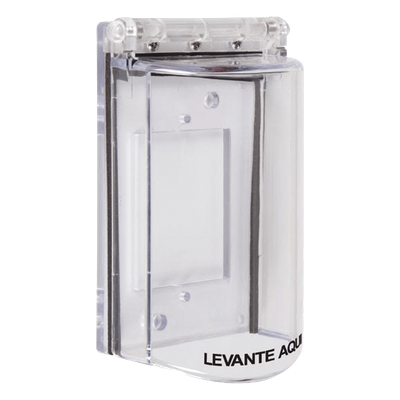 STI-6518-ES - Protector de Policarbonato / Rango -40° a 116°C / Cierre Resorte Torsión Acero Inoxidable / 8.3' x 4.18' x 2.99' (2.72 ft x 1.37 ft x 0.98 ft)
