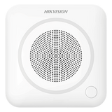 DS-PS403I-WB - Sirena Inalámbrica Interior / 105 dB / Audio Intercom 85 dB / LED de Alerta / 433 MHz / Alcance 800 m (2624.7 ft) / Cifrado AES-128