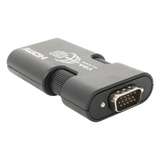 TT350MINI - MINI Adaptador de VGA a HDMI /  Resolución 1920x1080 @ 60Hz / Jack de audio de 3.5mm / Soporta alimentacion  por Micro USB