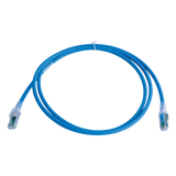 ZM6A-S05-06B - Patch Cord / Cat6A S/FTP / CM/LS0H / 1.52 m (5 ft) / Alta Densidad / Azul