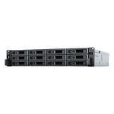 RS2423+ - Synology RackStation RS2423+ servidor NAS o de almacenamiento Bastidor (2U) Ryzen Embedded V1780B 8 GB DDR4 0 TB DiskStation Manager Negro, Gris