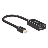 40360 - Ugreen 40360 adaptador de cable de vídeo 0,25 m Mini DisplayPort HDMI Negro