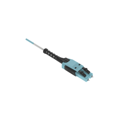 FZ2RLU1U1ONM005 - Jumper de Fibra Óptica / Multimodo OM4 50/125 / LC-LC Uniboot Duplex / LSZH / 5 m (16.4 ft) / Color Aqua