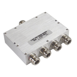 D4-75FN - Divisor de Potencia Wilkinson / 4 Vías / 698-2700 MHz / 50 W / Conectores N / Aislamiento 20 dB