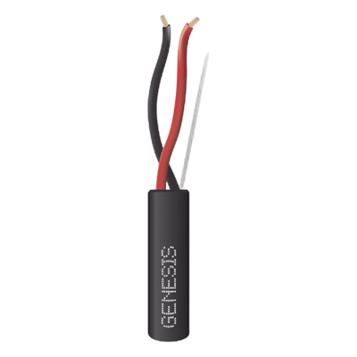 4156-1008 - Carrete de Cable / 305 m (1000 pies) / 2 x 18 AWG FPL / Direct Burial / Intemperie / Detección de Incendios y Evacuación