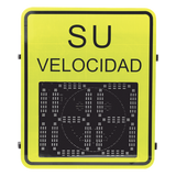 XRADAR-IP - Radar Medidor de Velocidad / 3 Dígitos / TCP IP / Doble Relé / Detección Bidireccional / 200 m (656.2 ft)