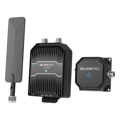 460079 - Amplificador de Señal Celular IoT / Ganancia 15 dB / Potencia 24 dBm / Bandas 12/13/5/4/25/2 / 700-2100 MHz / Bypass RF Pasivo