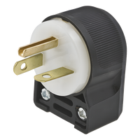 HUB-HBL5466CA - Clavija de Entrada Recta / 20 A / 250 V CA / 2 Polos 3 Hilos / NEMA 6-20P / Grado Comercial-Industrial / 0.15 lb / 2.11 x 1.53 x 1.22 in