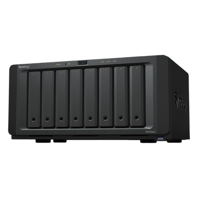 DS1823XS+ - Servidor NAS / 8 Bahías / 144 TB Bruto / Expansión 324 TB / 10GbE / RAID F1,0,1,5,6,10 / Caché SSD NVMe