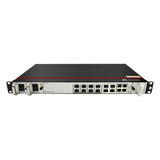 MA5801-GP08-H3 - OLT GPON / 8 Puertos GPON Clase C+ / 4 Uplink SFP/SFP+ / Switching 110 Gbit/s / Hasta 1024 ONTs / Doble Fuente AC / Rango -40 °C a +65 °C / 1 UR