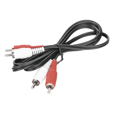 TT2RCA1M - Cable RCA Macho a Macho / 1 m (3.28 ft) / Audio y Video HD / Conectores Codificados por Color / Baja Pérdida de Señal