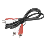 TT2RCA1M - Cable RCA Macho a Macho / 1 m (3.28 ft) / Audio y Video HD / Conectores Codificados por Color / Baja Pérdida de Señal