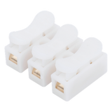 PCON3 - Conector Push / 3 Contactos / 250V 10A / -40°C a 100°C / Cables 0.5 a 3.5 mm² / Material Antiflama