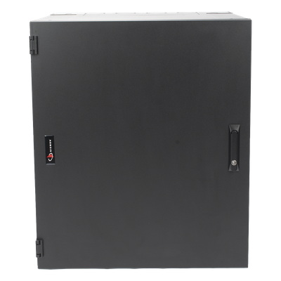 WC3-S101-18 - Gabinete de Montaje en Pared / 18U / 737 mm (29 in) Ancho / 762 mm (30 in) Profundidad / Puerta Sólida Frontal / Paneles Laterales Ventilados / IP20 / NEMA Type 1